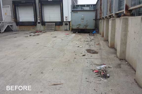 Industrial Warehouse Cleaning Services - Leaks