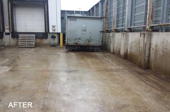 Industrial Warehouse Cleaning Services - Oil leaks